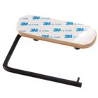 Orion, uchwyt na papier toaletowy, metalowy, czarny, 13,5 cm