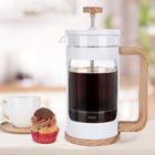 Orion, Whiteline, zaparzacz tłokowy do kawy i herbaty szklany, 1 l