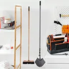 Orion, wieszak na mopa, miotłę i narzędzia samoprzylepny, biały, 2 szt.