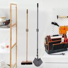 Orion, wieszak na mopa, miotłę i narzędzia, stalowy, samoprzylepny, 2 szt.