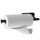 Orion, wieszak na ręcznik papierowy, metalowy czarny, Radka, 33.5-9,2-4.5 cm