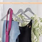 Orion, wieszaki na ubrania, szare obrotowe, 42,5-24 cm, 3 szt.