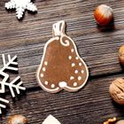 Orion, wykrawacz do ciastek, stalowy, gruszka, 4.5 cm