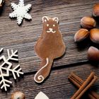 Orion, wykrawacz do ciastek, stalowy, kot, 8.5 cm