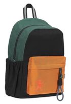 Oxford, Funky, plecak szkolny, 1-komorowy, pomarańczowo-zielony