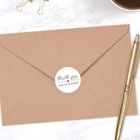 Ozdobne naklejki Thank You For your Order, wzór 2