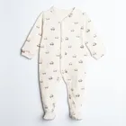 Pajac chłopięcy, beżowy, Nicol