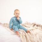 Pajac chłopięcy, niebieski, Nicol