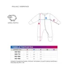 Pajac niemowlęcy, wełniany, granatowy, Eevi