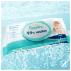Pampers, 99% Water, chusteczki nawilżane dla dzieci, 12-60 szt.