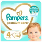 Pampers, Premium Care, pieluchy jednorazowe, rozmiar 4, 9-14 kg, 104 szt.