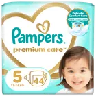 Pampers, Premium Care, pieluchy jednorazowe, rozmiar 5, 11-16 kg, 44 szt.