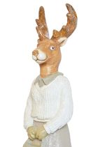 Pani renifer stojąca z torebką, 19-17-80 cm