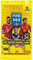 Panini, FIFA 365, Adrenalyn XL, 2026, saszetka z kartami kolekcjonerskimi, 1 szt.