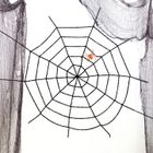 Party Pal, pajęczyna pluszowa, czarna, 150 cm