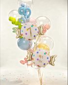PartyDeco, balon foliowy, cukierek, 1, 61-37 cm