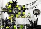 PartyDeco, balon foliowy, pastylka, Happy Birthday, 35-35 cm