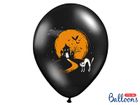 PartyDeco, balony lateksowe, duszek Halloween, czarny, 30 cm, 6 szt.