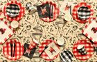 PartyDeco, obrus papierowy, grill, 180-120 cm