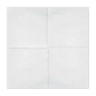 PartyDeco, serwetki papierowe, biały, 33-33 cm, 20 szt.