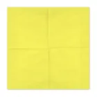 PartyDeco, serwetki papierowe, żółty, 33-33 cm, 20 szt.