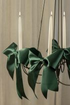 PartyDeco, tasiemka satynowa, butelkowa zieleń, 50 mm/25m