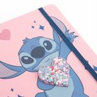 Paso, Lilo i Stitch, notatnik z sercem, A5, różowy