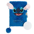 Paso, Lilo i Stitch, pamiętnik z kłódką, pluszowy, 96 kartek, linia, niebieski