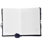 Paso, Lilo i Stitch, pamiętnik z kłódką, pluszowy, A5, 96 kartek, linia, granatowy, serce