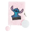 Paso, Lilo i Stitch, pamiętnik z kłódką, pluszowy, A5, 96 kartek, linia, różowy