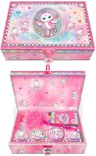 Pecoware, zestaw z pamiętnikiem, kot baletnica