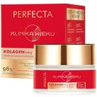 Perfecta, Klinika Wieku, kolagenowy krem silnie przeciwzmarszczkowy na dzień 60+, 50 ml