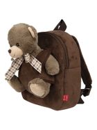 Perletti, Miś Tommy, plecak dla przedszkolaka, brązowy