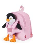 Perletti, Pingwin Peggie, plecak dla przedszkolaka, różowy