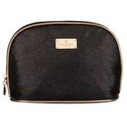 Peterson, kosmetyczka, 1-komorowa, brokatowa, czarna