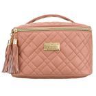 Peterson, kosmetyczka kuferek, różowa