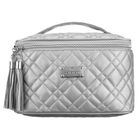 Peterson, kosmetyczka kuferek, srebrna