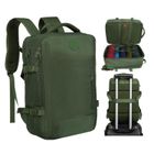 Peterson, plecak podróżny z miejscem na laptopa i portem USB, zielony