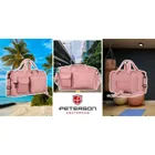 Peterson, torba weekendowa, różowa
