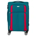 Peterson, walizka kabinowa, turkusowo-różowa, 58 cm