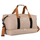 Peterson, wodoodporna torba podróżna, beżowa