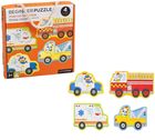Petit Collage, Pojazdy, pierwsze puzzle