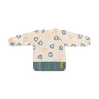 Petite&Mars, Ben, śliniak z długimi rękawami, Green Kiwi