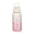 Petite&Mars, butelka termiczna ze stali nierdzewnej z ustnikiem, delicate flowers, 500 ml