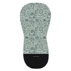 Petite&Mars, dwustronna wkładka do wózka Foamy, bawełniana, green hipster