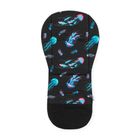Petite&Mars, dwustronna wkładka do wózka Memory Foam, bawełniana, jellyfish