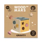 Petite&Mars, Gravity Wood of Mars, drewniany sorter, Aurora Pink