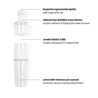 Petite&Mars, Happy Nose, aspirator do nosa, 0m+