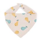 Petite&Mars, śliniak, apaszka, Beige Pears&Intense Ochre, 3m+, 2 szt.