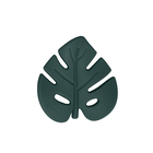 Petite&Mars, Take&Match, silikonowy gryzak, Misty Green, 6m+